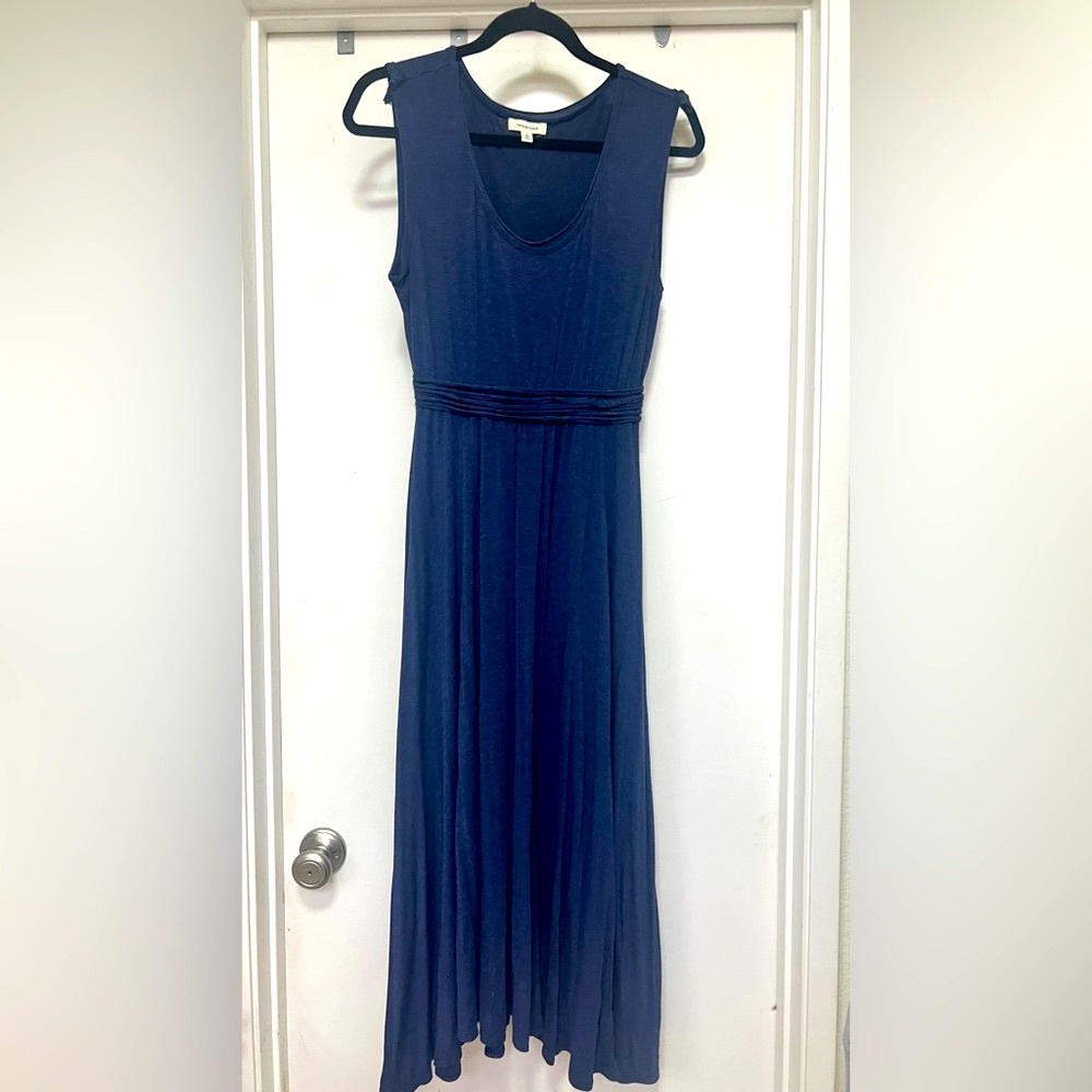 Max Studio, sleeveless, blue, maxi dress - size L